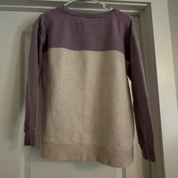 Saturday Sunday Colorblock Crew Neck Sweater - Picture 3 of 4